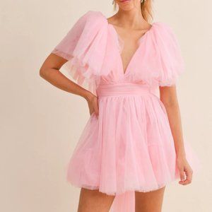 Pink Tulle Dress